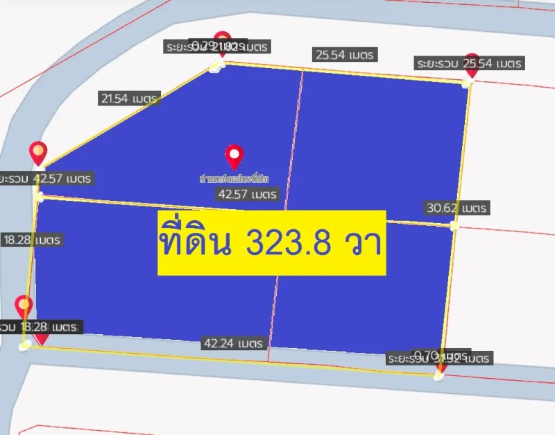 รูปที่5 ต้องการขายที่ดินเปล่า บางพูด ปากเกร็ด ราคา 12,563,430 บาท