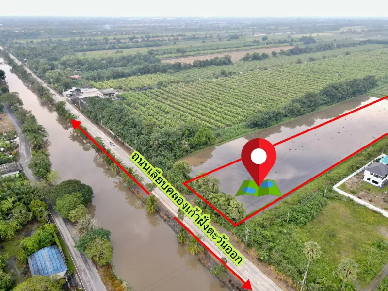 รูปที่2 ต้องการขายที่ดินเปล่า บึงบา หนองเสือ ราคา 980,000 บาท