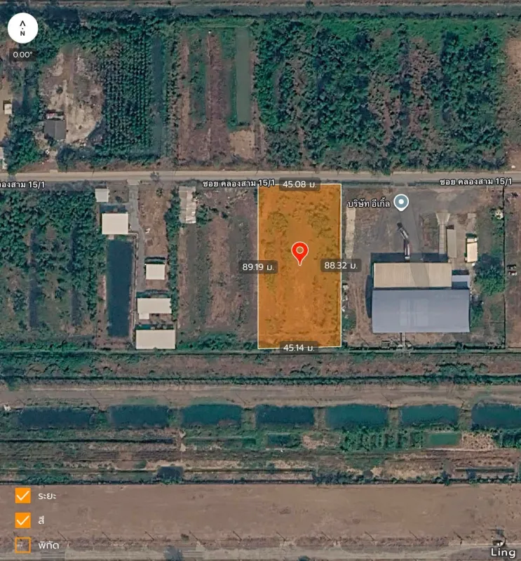 รูปที่3 ต้องการขายที่ดินเปล่า คลองสาม คลองหลวง ราคา 6,900,000 บาท
