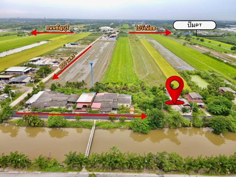 รูปที่3 ต้องการขายบ้านพร้อมที่ดิน คลองเจ็ด คลองหลวง ราคา 2,690,000 บาท
