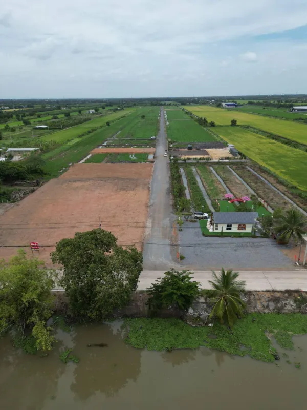 รูปที่2 ต้องการขายที่ดินเปล่า บึงบอน หนองเสือ ราคา 490,000 บาท