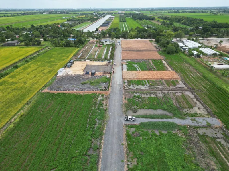 รูปที่6 ต้องการขายที่ดินเปล่า บึงบอน หนองเสือ ราคา 490,000 บาท