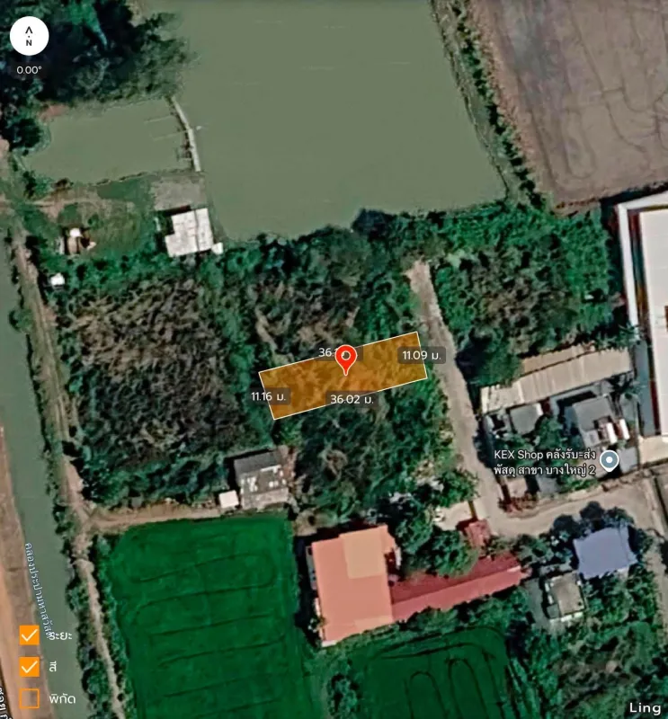 รูปที่4 ต้องการขายที่ดินเปล่า บางแม่นาง บางใหญ่ ราคา 1,600,000 บาท