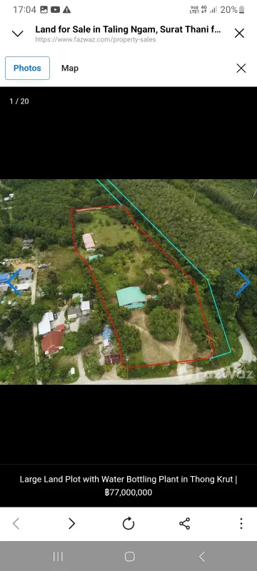 รูปที่3 ต้องการขายบ้านพร้อมที่ดิน ตลิ่งงาม เกาะสมุย ราคา 65,000,000 บาท