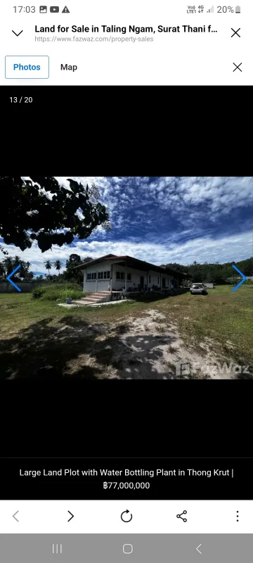 รูปที่7 ต้องการขายบ้านพร้อมที่ดิน ตลิ่งงาม เกาะสมุย ราคา 65,000,000 บาท