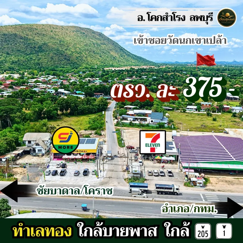 รูปที่2 ต้องการขายที่ดินเปล่า คลองเกตุ โคกสำโรง ราคา 4,312,125 บาท
