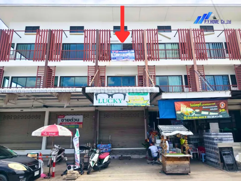 ขายอาคารพาณิชย์ 3 ชั้น ทำเลทองในตลาดคลองสี่เมืองใหม่ คลองหลวง ปทุมธานี