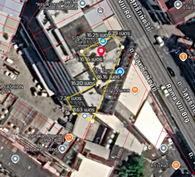 รูปที่2 ต้องการขายบ้านพร้อมที่ดิน บางขุนพรหม เขตพระนคร ราคา 59,000,000 บาท