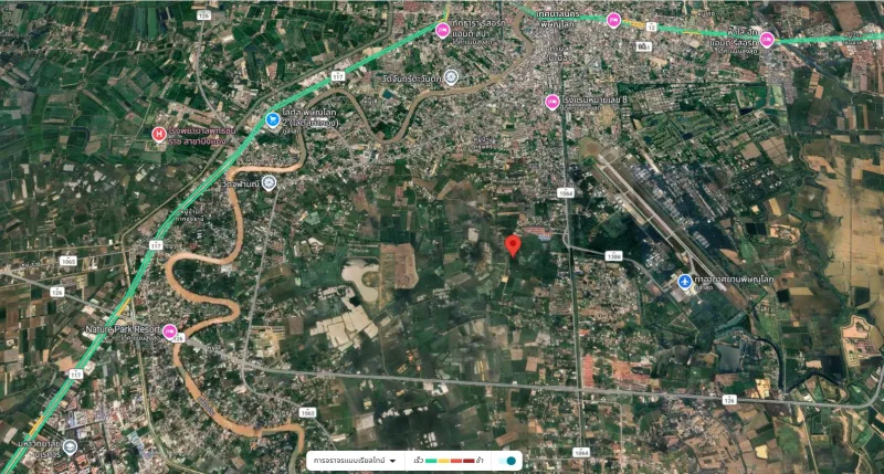รูปที่2 ต้องการขายที่ดินเปล่า วัดจันทร์ เมืองพิษณุโลก ราคา 18,000,000 บาท