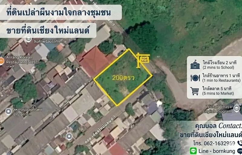 ขายที่ดินเปล่า ราคา : 14,000,000