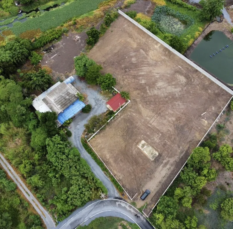🏡✨ ขายที่ดิน อำเภอเมืองนครปฐม ที่สวยติดคลองธรรมชาติ บรรยากาศรีสอร์ท  ✨🏡