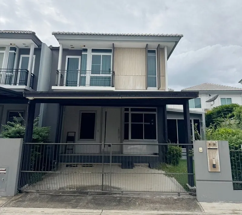 ขายด่วน! Inizio 3 ปิ่นเกล้า-วงแหวน บ้านแฝดแต่งครบพรีเมียม ใกล้ทางด่วน & Central Westville ราคาเพียง 4.99 ล.พร้อมเข้าอยู่