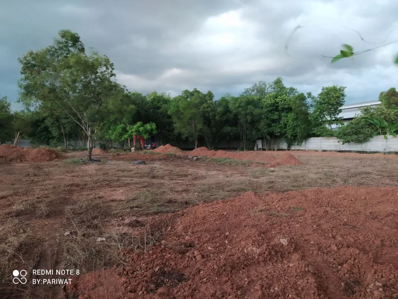 ขาย ที่ดิน 1 ไร่  ถมแล้ว ซอยจตุโชติ 4 แขวงออเงิน เขตสายไหม ลงด่านจตุโชติ ทางด่วนฉลองรัช