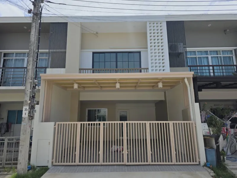 หมู่บ้านพฤกษาทาวน์ พรีเว่ รามอินทรา117 บ้านสวยพร้อมอยู่