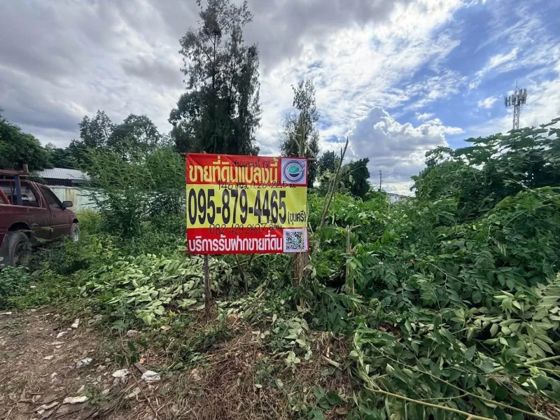 ขายด่วนที่ดินวิวคลอง 146 ตรว ติดถนนสาธารณะ ถมแล้ว ซ.สรณคมณ์ 17 ดอนเมือง กทม.
