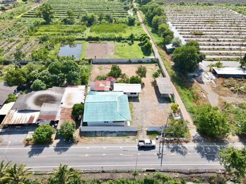 บ้านสวนทำเลดี ติดถนนค้าขายได้  คลอง 11 อ.หนองเสือ จ.ปทุมธานี
