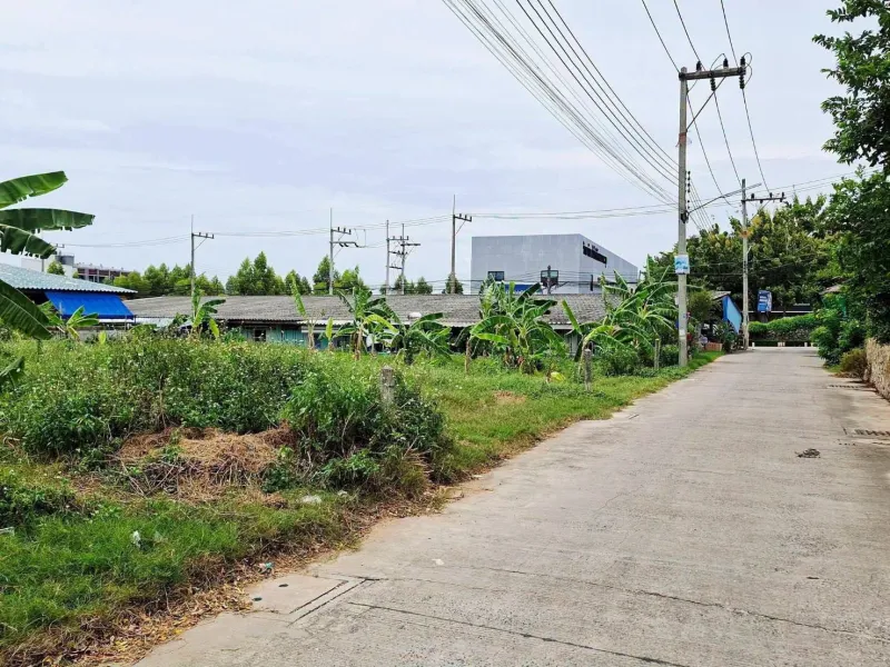 ที่ดิน 60 ตรว. ใกล้ทะเล ตลาดโรงโป๊ะ