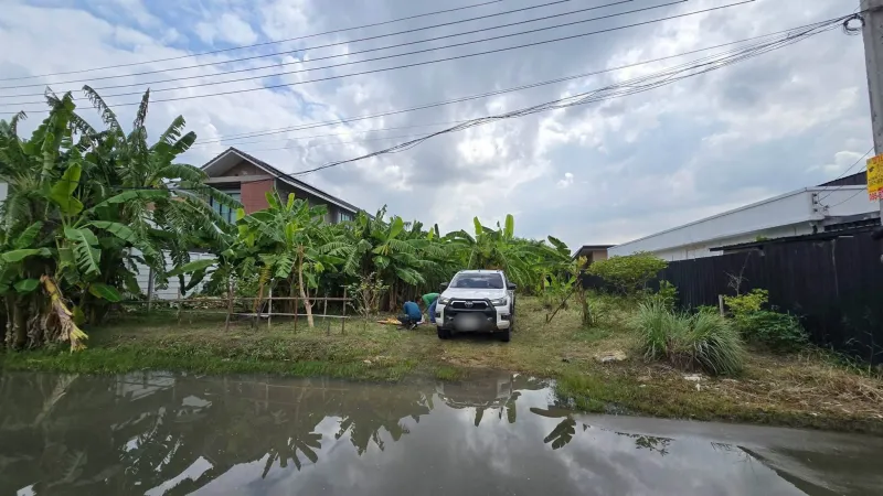 ขายที่ดินพัฒนาการ 191 ตรว ติดถนนลาดยางสาธารณะ ถมแล้ว ซ.พัฒนาการ 96 ประเวศ กทม.