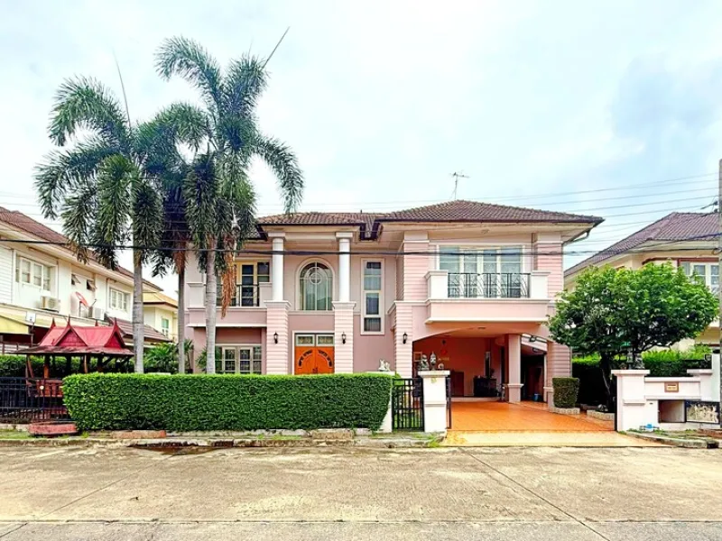 บ้านเดี่ยว วรินทร วัชรพล เนื้อที่ 80 ตร.ว. ต้นโครงการ ใกล้ห้าแยกวัชรพล
