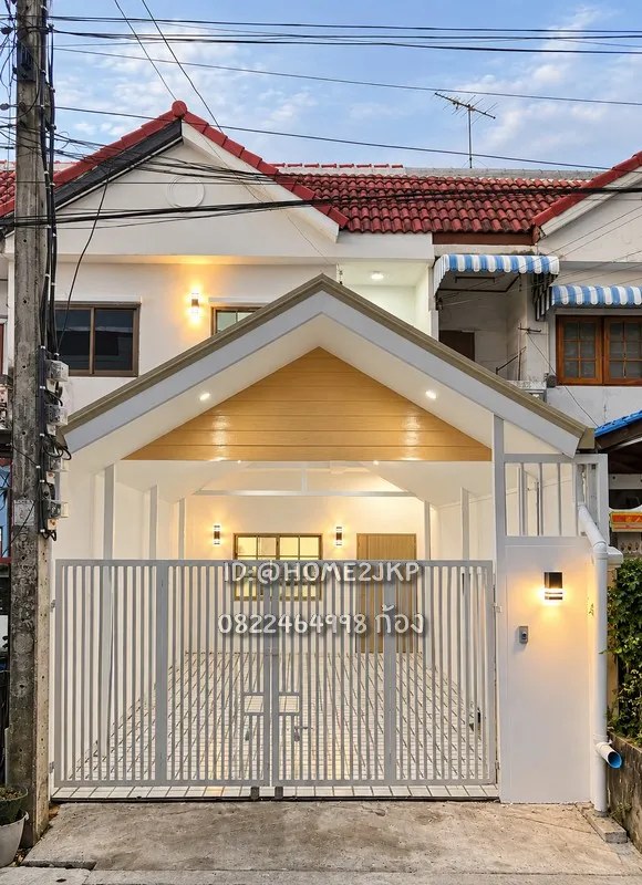 หมู่บ้านมิตรประชา ถนนสายไหม - พหลโยธิน 54/1 บ้านรีโนเวทใหม่ ทำเลสายไหม
