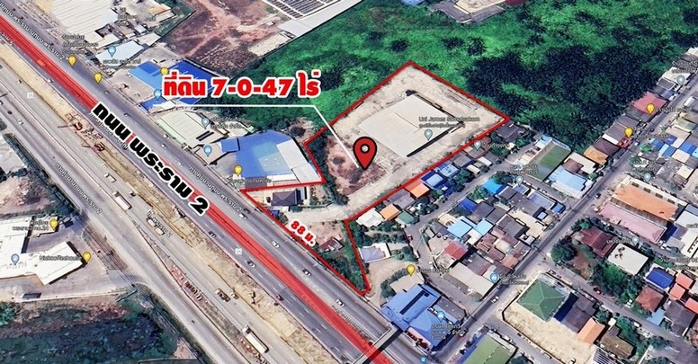 รูปที่2 ต้องการขายที่ดินเปล่า นาดี เมืองสมุทรสาคร ราคา 200,000,000 บาท