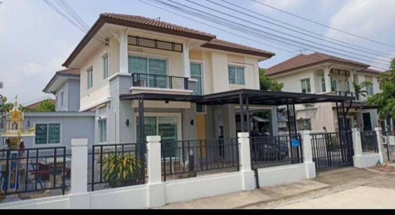 รูปที่2 ต้องการขายบ้านพร้อมที่ดิน บางแม่นาง บางใหญ่ ราคา 3,580,000 บาท