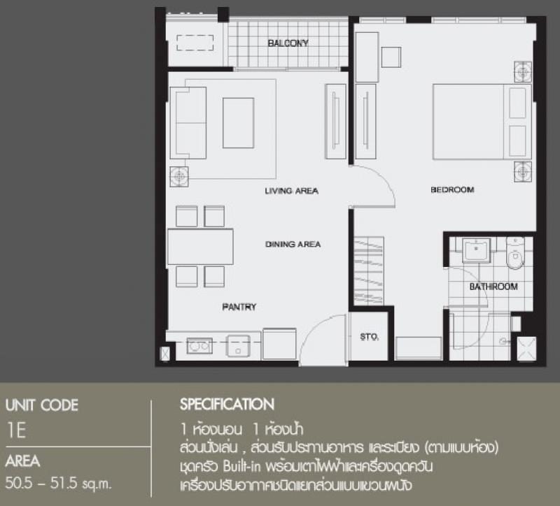 รูปที่7 ต้องการขายคอนโดมิเนียม สามเสนใน เขตพญาไท ราคา 5,790,000 บาท