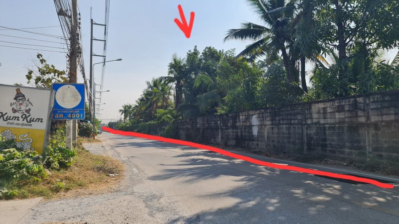 รูปที่3 ต้องการขายที่ดินเปล่า สวนหลวง กระทุ่มแบน ราคา 78,000,000 บาท