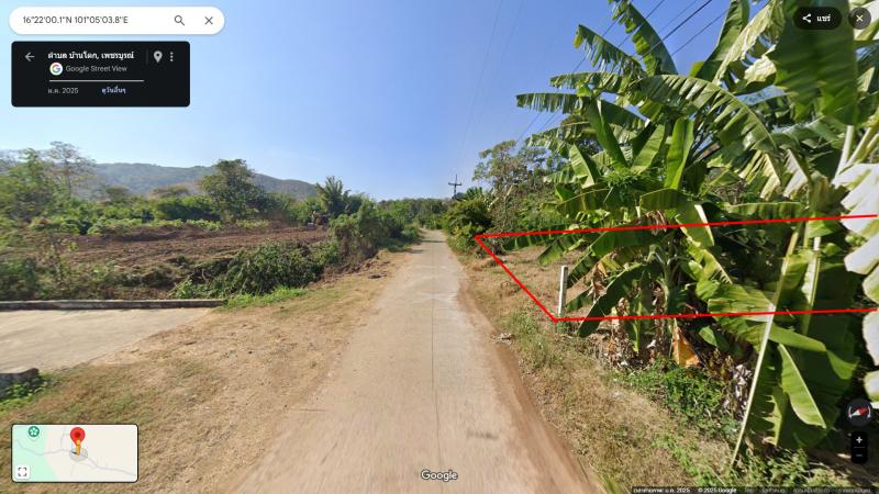 รูปที่8 ต้องการขายที่ดินเปล่า บ้านโตก เมืองเพชรบูรณ์ ราคา 1,200,000 บาท