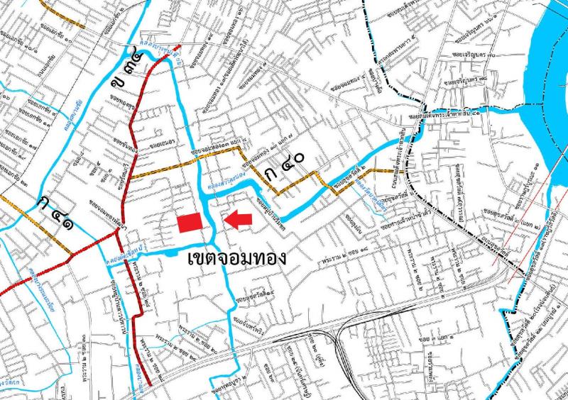 รูปที่8 ต้องการขายที่ดินเปล่า จอมทอง เขตจอมทอง  