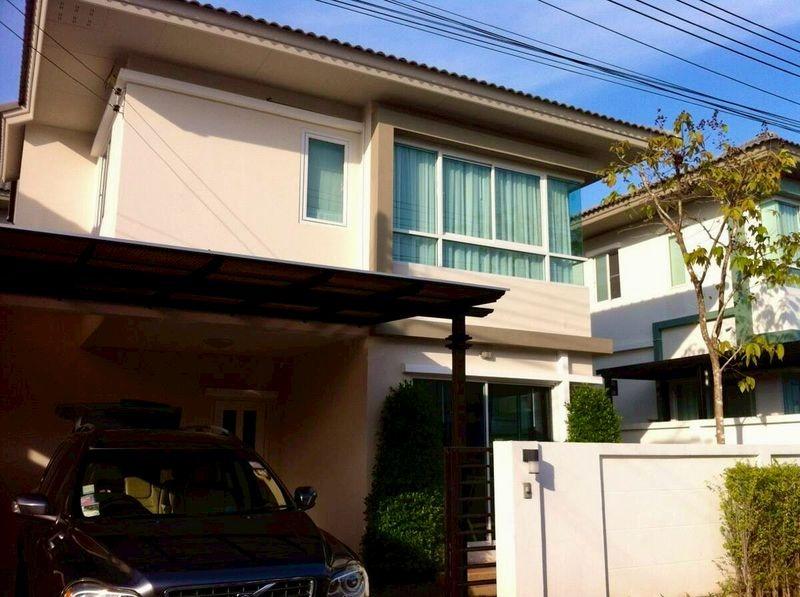 ให้เช่าบ้านพร้อมเฟอร์นิเจอร์ ทำเลสวนเสือ โครงการคาซ่าวิลล์ ศรีราชา