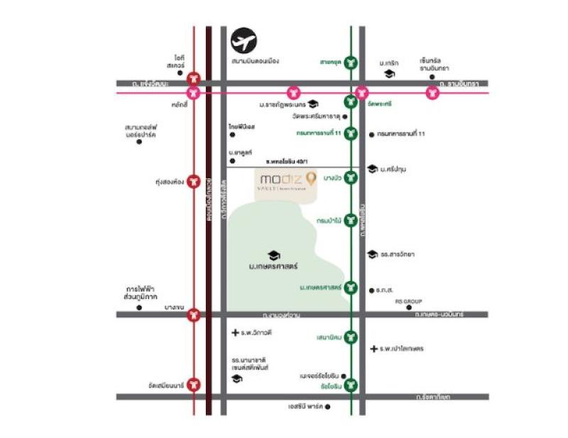 รูปที่7 ต้องการขายคอนโดมิเนียม ลาดยาว เขตจตุจักร ราคา 210,600 บาท