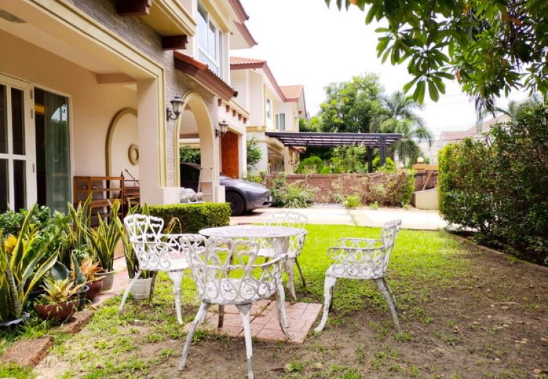 รูปที่2 ให้เช่าบ้านพร้อมที่ดิน อ้อมเกร็ด ปากเกร็ด ราคา 45,000 บาท