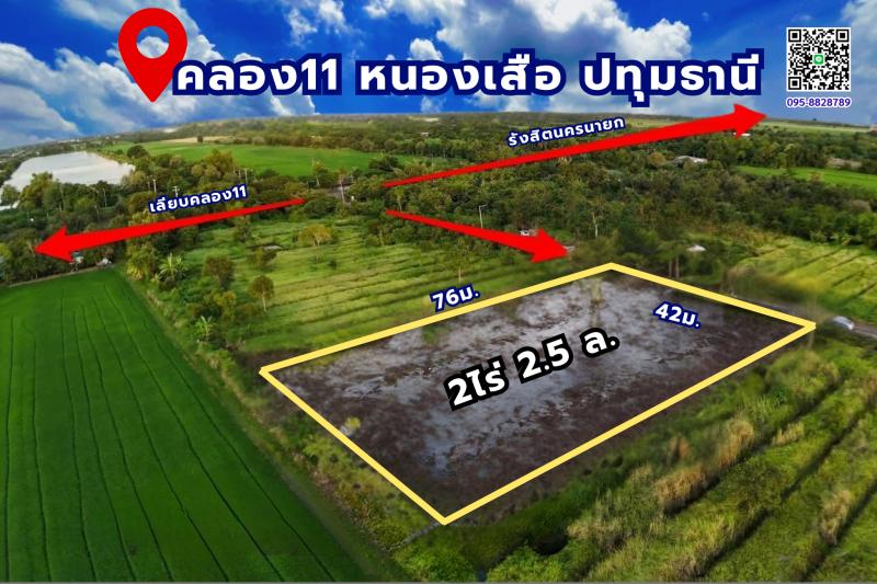 ขายที่ดินเปล่า ราคา : 2,500,000