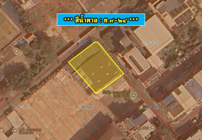 รูปที่3 ต้องการขายที่ดินเปล่า ช่องนนทรี เขตยานนาวา ราคา 83,460,000 บาท