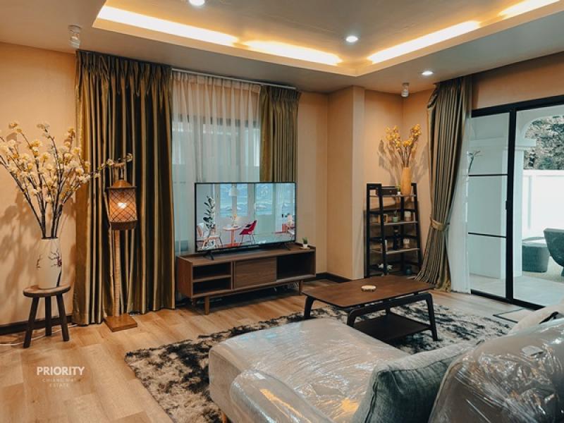 รูปที่8 ให้เช่าบ้านพร้อมที่ดิน หนองจ๊อม สันทราย ราคา 64,000 บาท