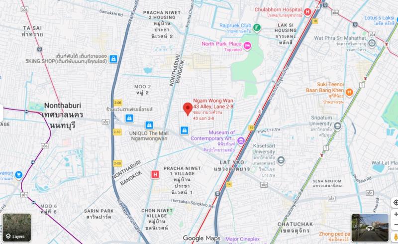 รูปที่5 ต้องการขายที่ดินเปล่า ทุ่งสองห้อง เขตหลักสี่ ราคา 5,500,000 บาท