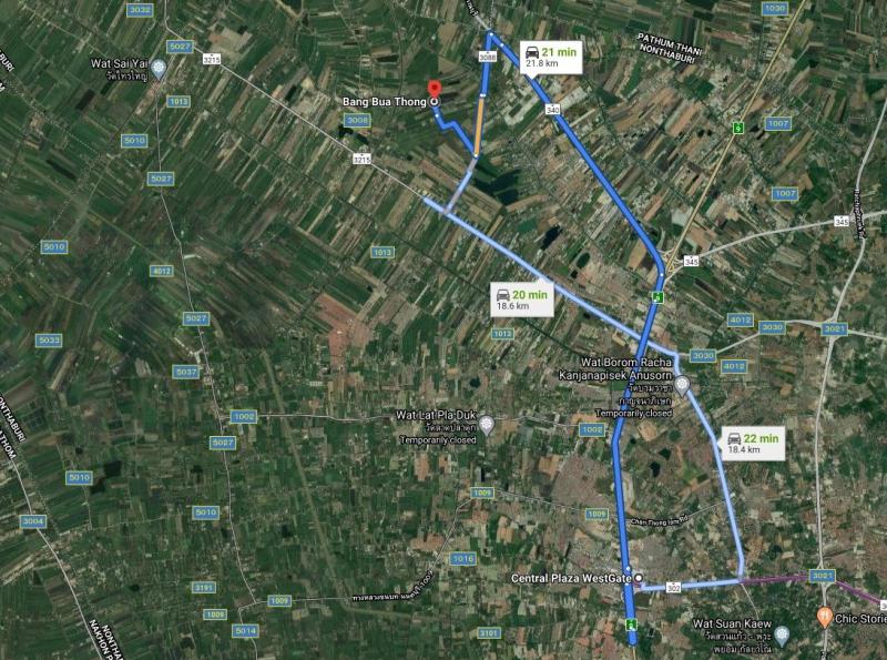 รูปที่8 ต้องการขายที่ดินเปล่า บางบัวทอง บางบัวทอง ราคา 57,000,000 บาท