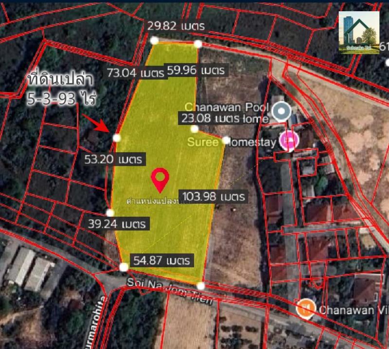 รูปที่2 ต้องการขายที่ดินเปล่า นาจอมเทียน สัตหีบ ราคา 160,000,000 บาท