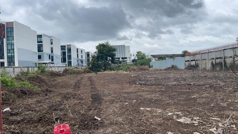 เช่า/ขายที่ดิน 4 ไร่ เศษ กิ่งแก้วซอย 19 ทำเลดี ใกล้ถนนใหญ่กิ่งแก้ว 8 เลน 200ม. สมุทรปราการ (ที่ดินสีแดง) โทร 081-8017208