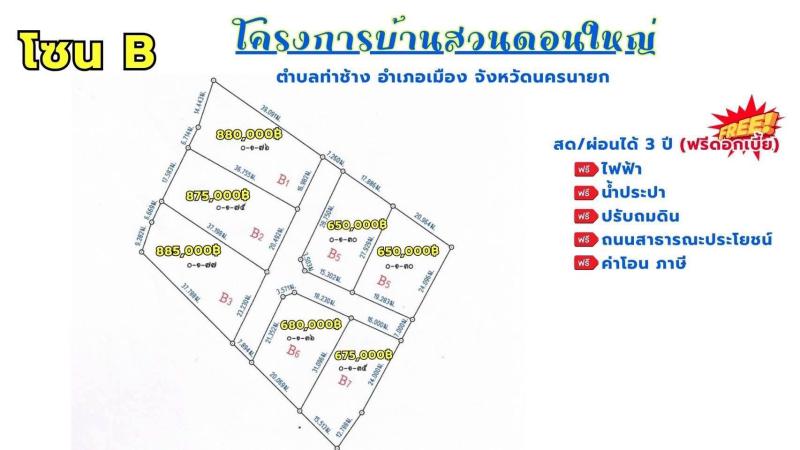 รูปที่4 ต้องการขายที่ดินเปล่า ทะเลบก ดอนเจดีย์ ราคา 2,400,000 บาท
