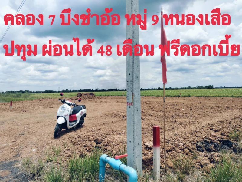 รูปที่5 ต้องการขายที่ดินเปล่า บึงชำอ้อ หนองเสือ ราคา 443,000 บาท