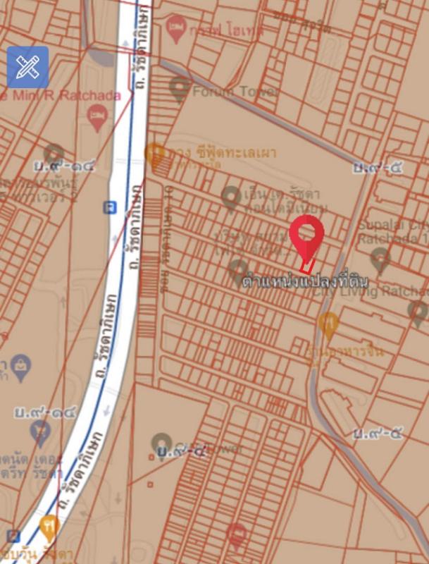 รูปที่8 ต้องการขายที่ดินเปล่า ห้วยขวาง เขตห้วยขวาง ราคา 12,500,000 บาท