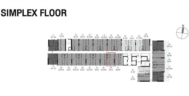 รูปที่5 ต้องการขายคอนโดมิเนียม บางซื่อ เขตบางซื่อ ราคา 203,100 บาท