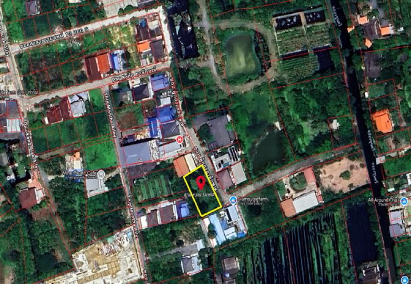 ขายที่ดิน ซอยศาลาธรรมสพน์ 13 ถนนบรมราชชนนี เขตทวีวัฒนา กรุงเทพมหานคร