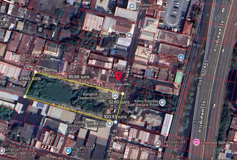 รูปที่2 ต้องการขายที่ดินเปล่า ทุ่งวัดดอน เขตสาทร ราคา 220,000 บาท