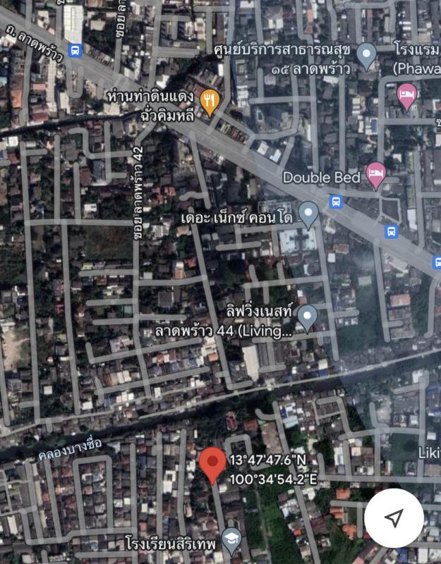 รูปที่8 ต้องการขายที่ดินเปล่า สามเสนนอก เขตห้วยขวาง ราคา 15,000,000 บาท