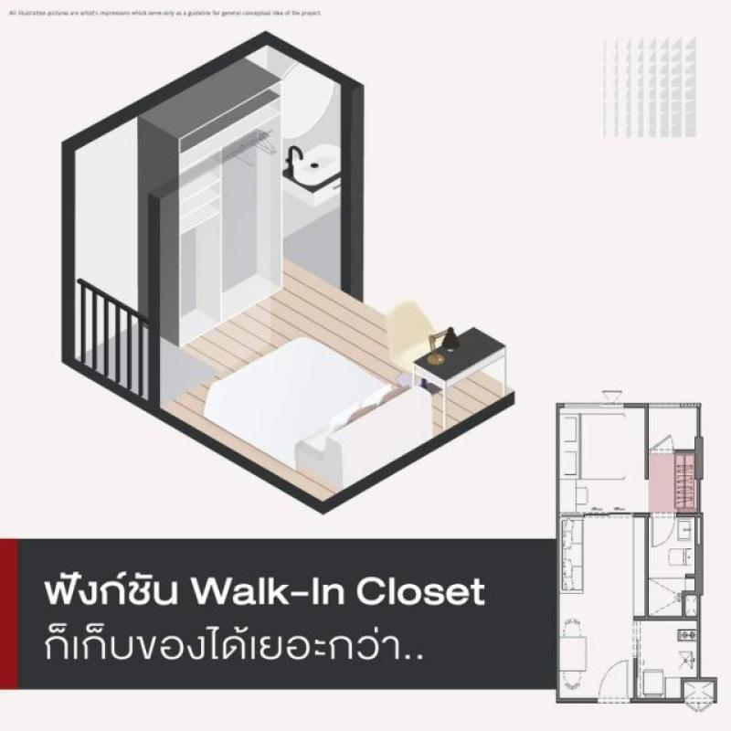 รูปที่6 ต้องการขายคอนโดมิเนียม เสนานิคม เขตจตุจักร ราคา 177,000 บาท