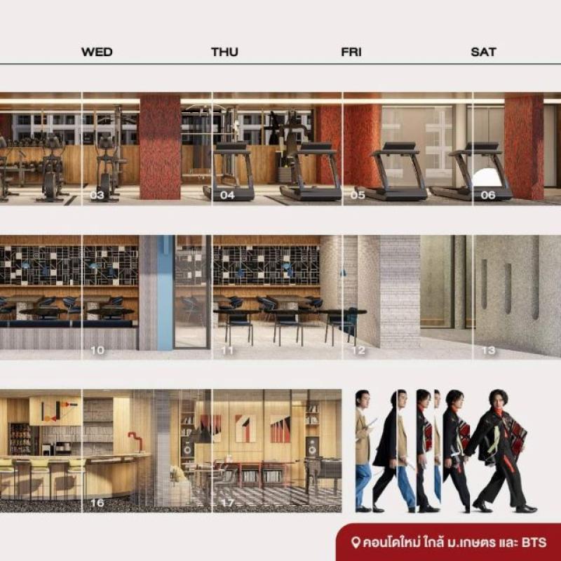 รูปที่8 ต้องการขายคอนโดมิเนียม เสนานิคม เขตจตุจักร ราคา 177,000 บาท