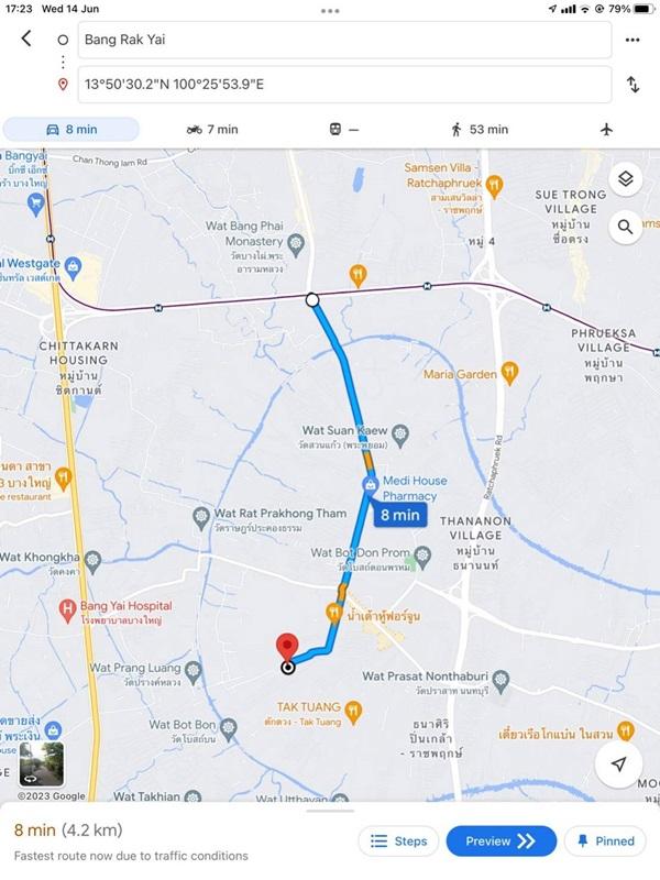 รูปที่4 ต้องการขายที่ดินเปล่า บางเลน บางใหญ่ ราคา 2,100,000 บาท